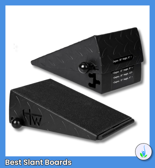 Adjustable Metal Slant Board For Heel Elevated Squats