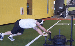 Using weighted sled in clinic 