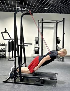 Assisted Nordic Curl Machine